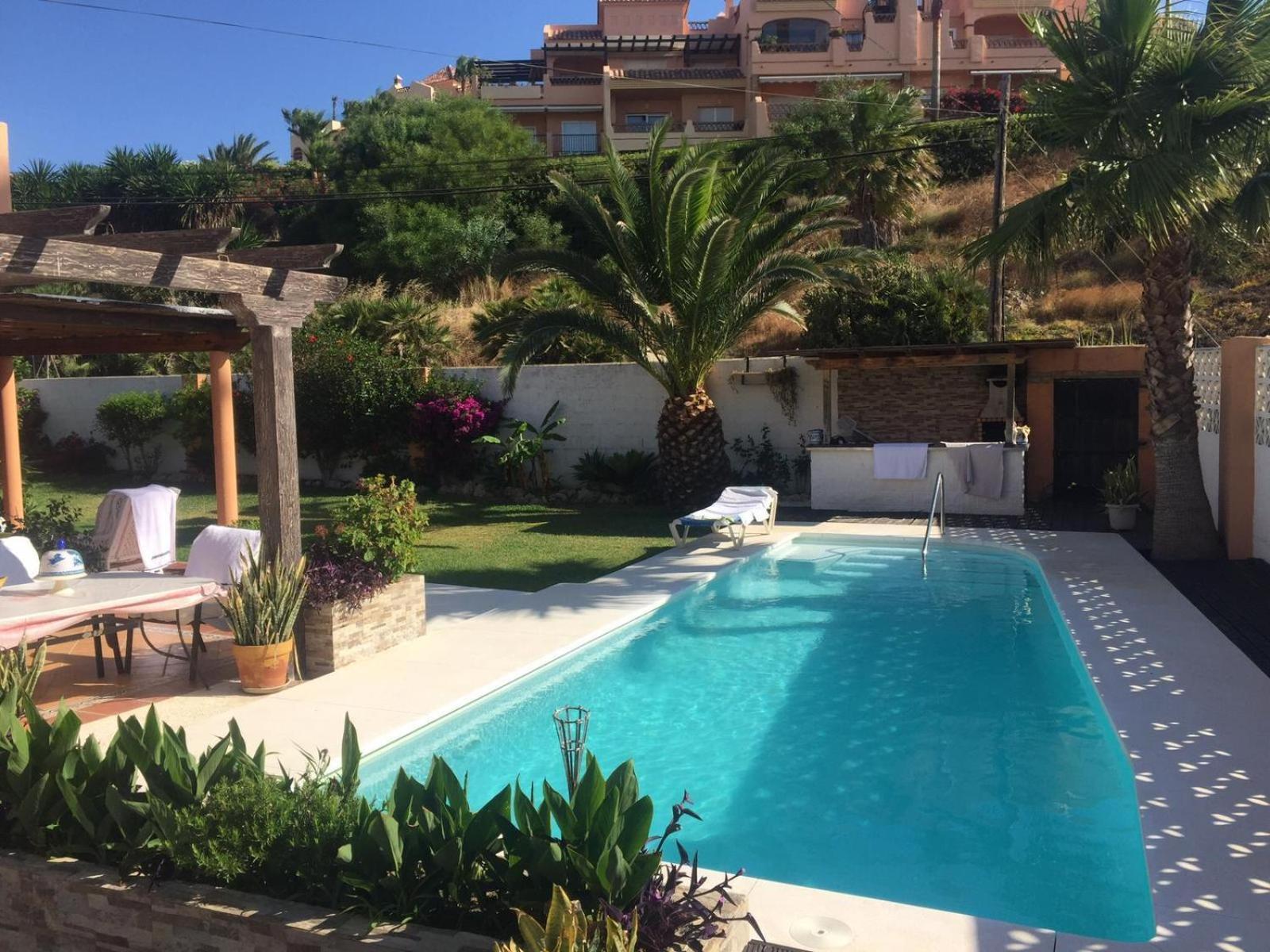 Villa Mijas With Pool 50 M Beach Fuengirola Zewnętrze zdjęcie
